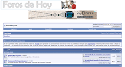 Desktop Screenshot of forosdehoy.com