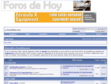 Tablet Screenshot of forosdehoy.com